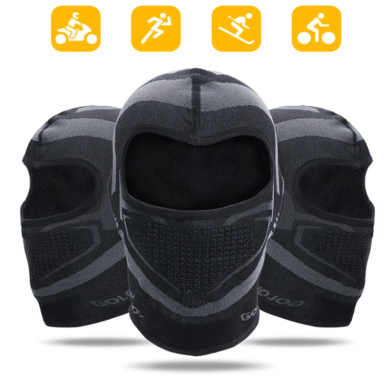 

Мотоциклетная Балаклава, мужские головные уборы, подкладка для шлема, ветрозащитная, солнцезащитная, мотоциклетная, гоночная, велосипедная, Спортивная дышащая маска для лица