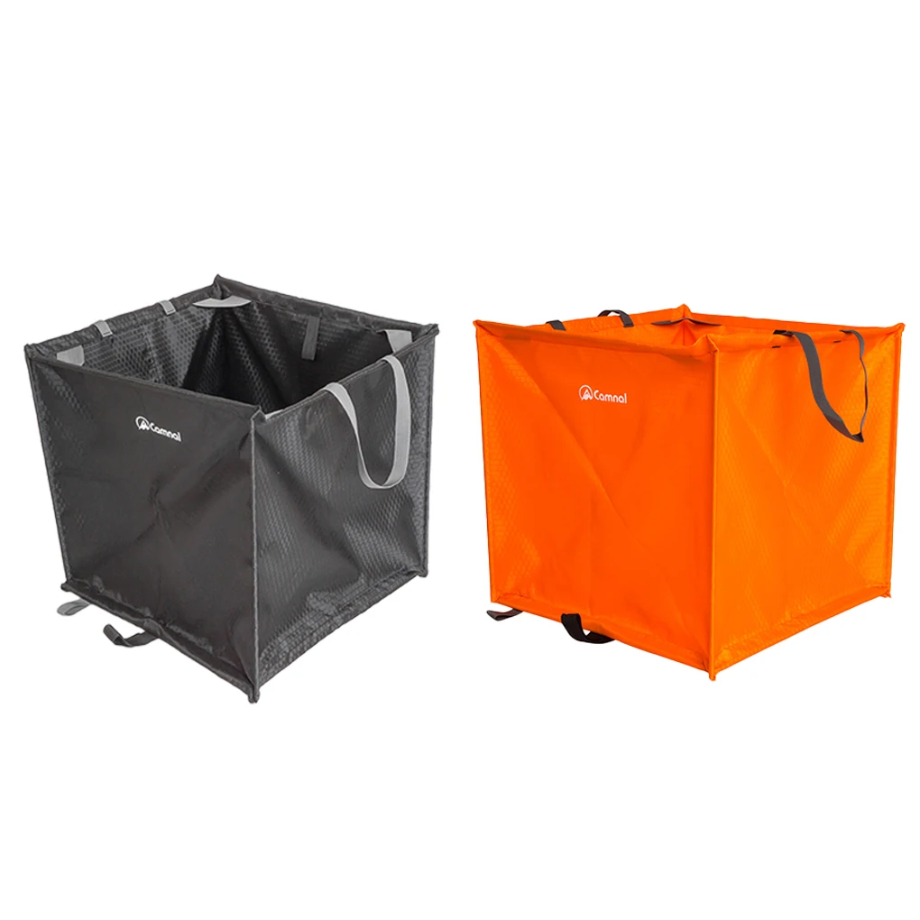 

Climbing Rope Basket Storage Container Holder Pouches Equipment Pouch Black