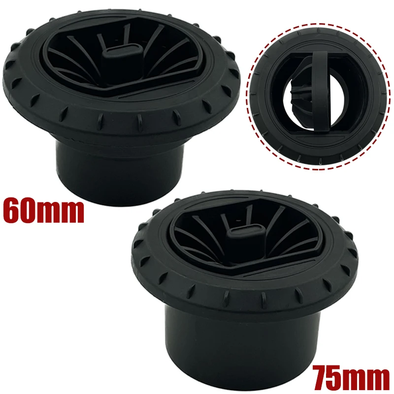 Warm Air Vent Outlet Rotatable Air Diesel Heater Conditioner Pipe Outlet Connector for Car Truck VAN Camper 2X