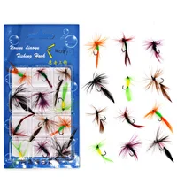 12pcs Insects Flies Set For Carp Trout Topwater 2