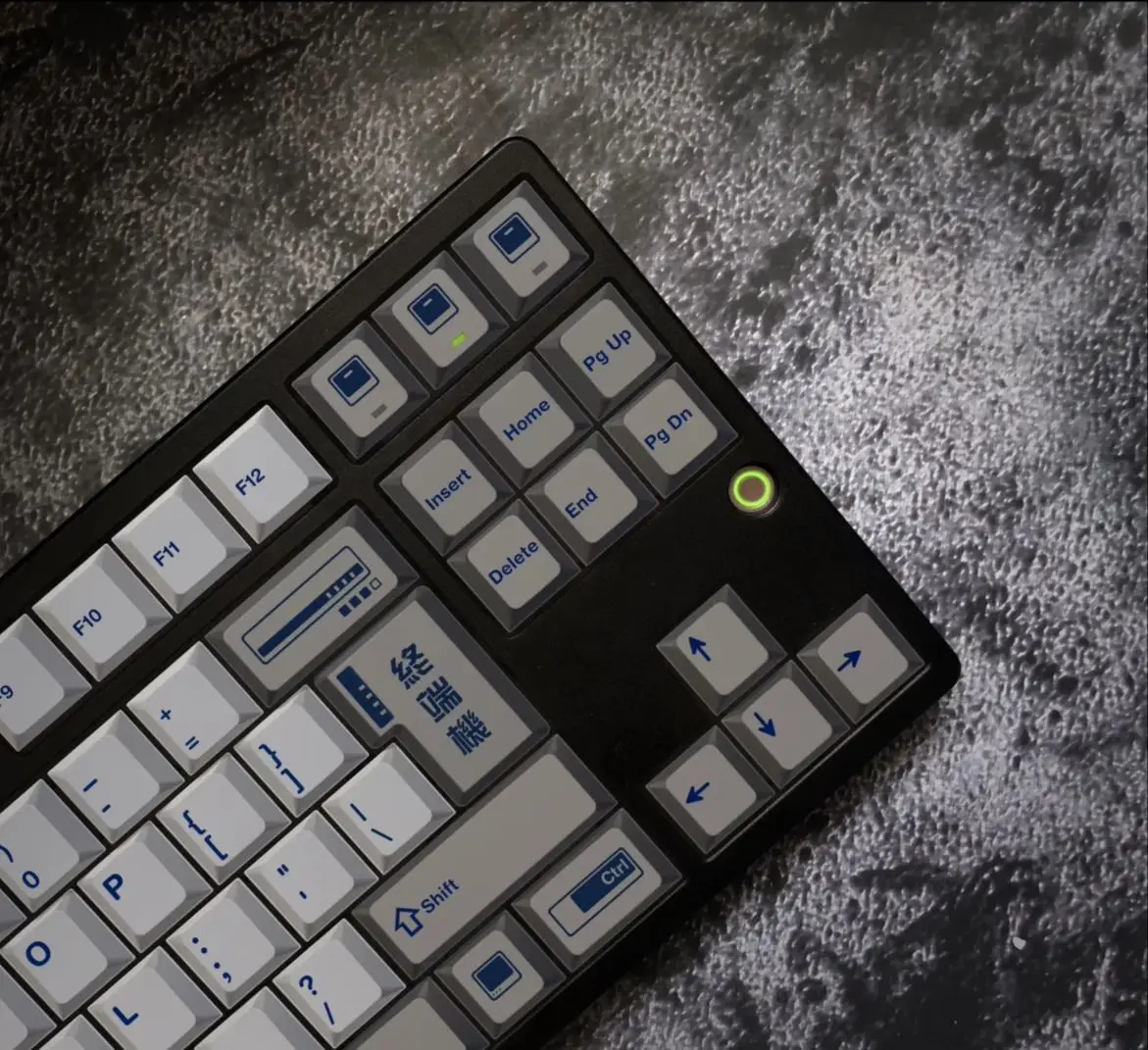 Teclado Mecânico Keycaps Keycaps Faça Você Mesmo Keybox Shenpo Terminal Theme Perfil Cereja Pbt Dye Sub 147 Chaves Conjunto Completo - Imagem 2