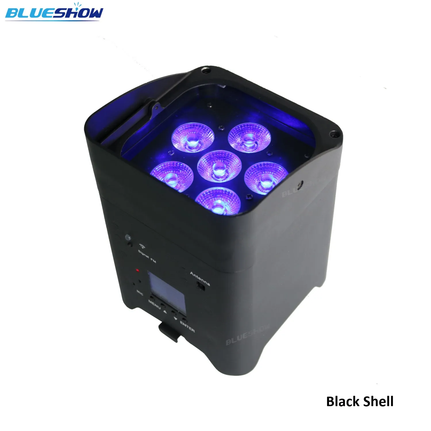 1~24pcs Wireless Battery Powered Par Light Flightcase Bag 6x18W RGBWAUV 6IN1 Remote Portable Par LED Stage Effect Light 4