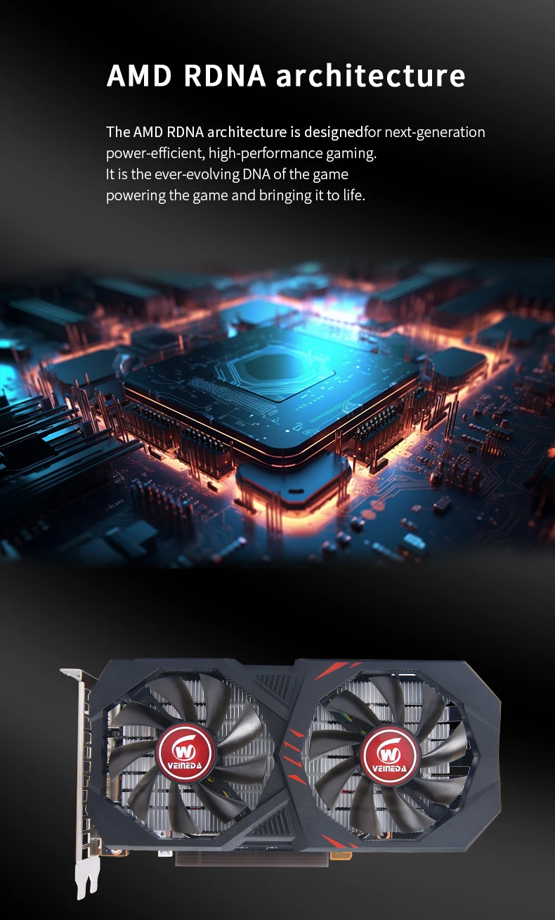 Placa de Vídeo RX6600M AMD