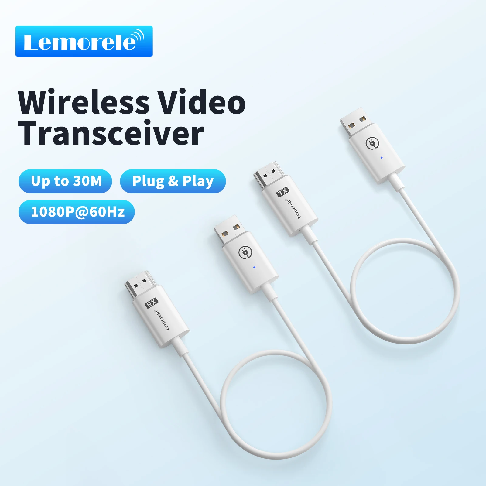 Lemorele Long-Range Wireless HDMI Display Extender Kit