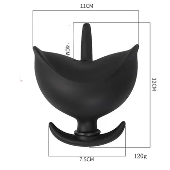 Hot Selling Inflate Anal Plug Dildo Flower Big Buttplug 18 Sex Toys For Women/Men Anal Toys Dilator For Adults Anus Butt Plug 6