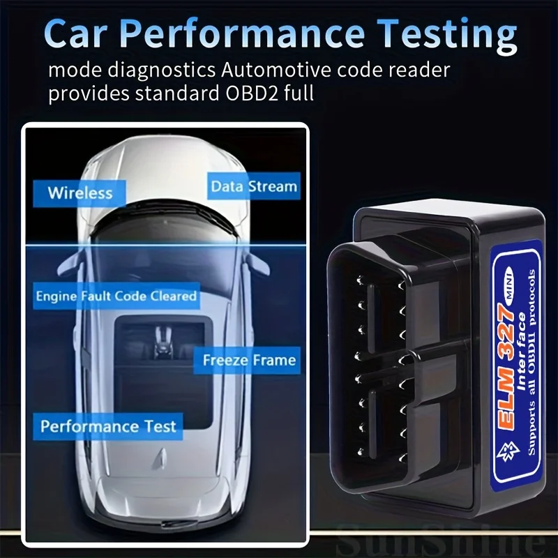 Enhanced Car Diagnostic Scanner - Compact, Portable, Durable Precision Tool for Vehicle Owners and Automotive Technicians
