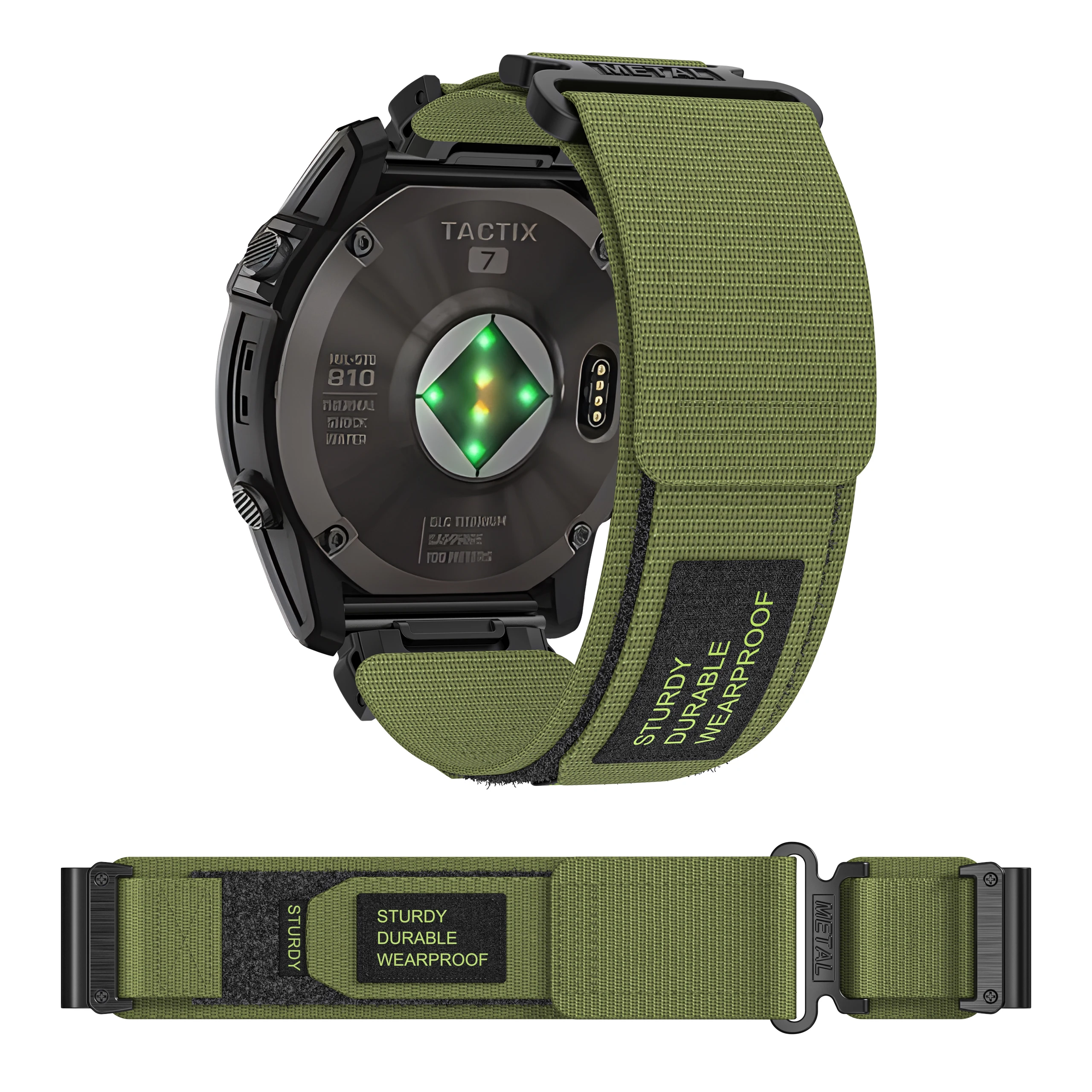 Premium Nylon Quick Fit Sport Bracelet Band - 22mm/26mm Strap