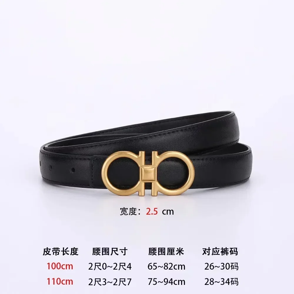 3.5CM Men's Leather Belt Suit Accessories Business Casual Men's Needle Buckle Belt