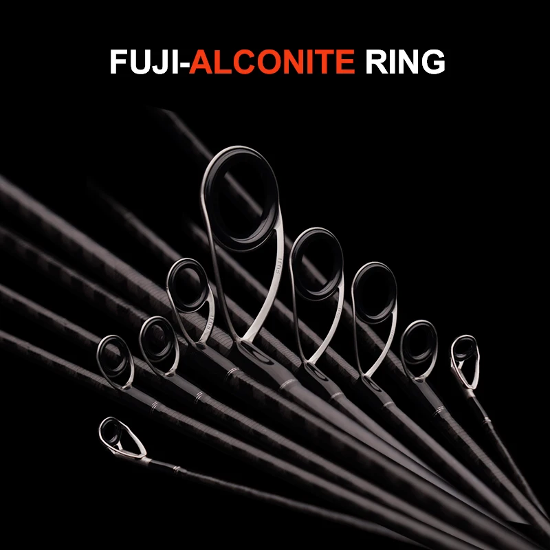 PURELURE 新しい LUBINA プロスピニングロッド低音高カーボン遠投釣竿