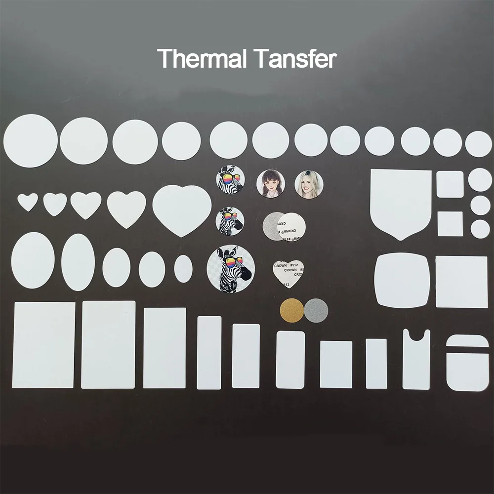 Sublimation Metal Discs Set 2