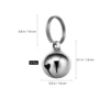 6pcs 16MM Cat Dog Bell For Cat Bells Pendant Bells Copper Bell Accessory multiuse Pet Pendan with Key Rings Decoration 6