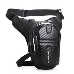 Waterproof Hard Shell EVA Leg Bag for Outdoor and Daily Use (Black)