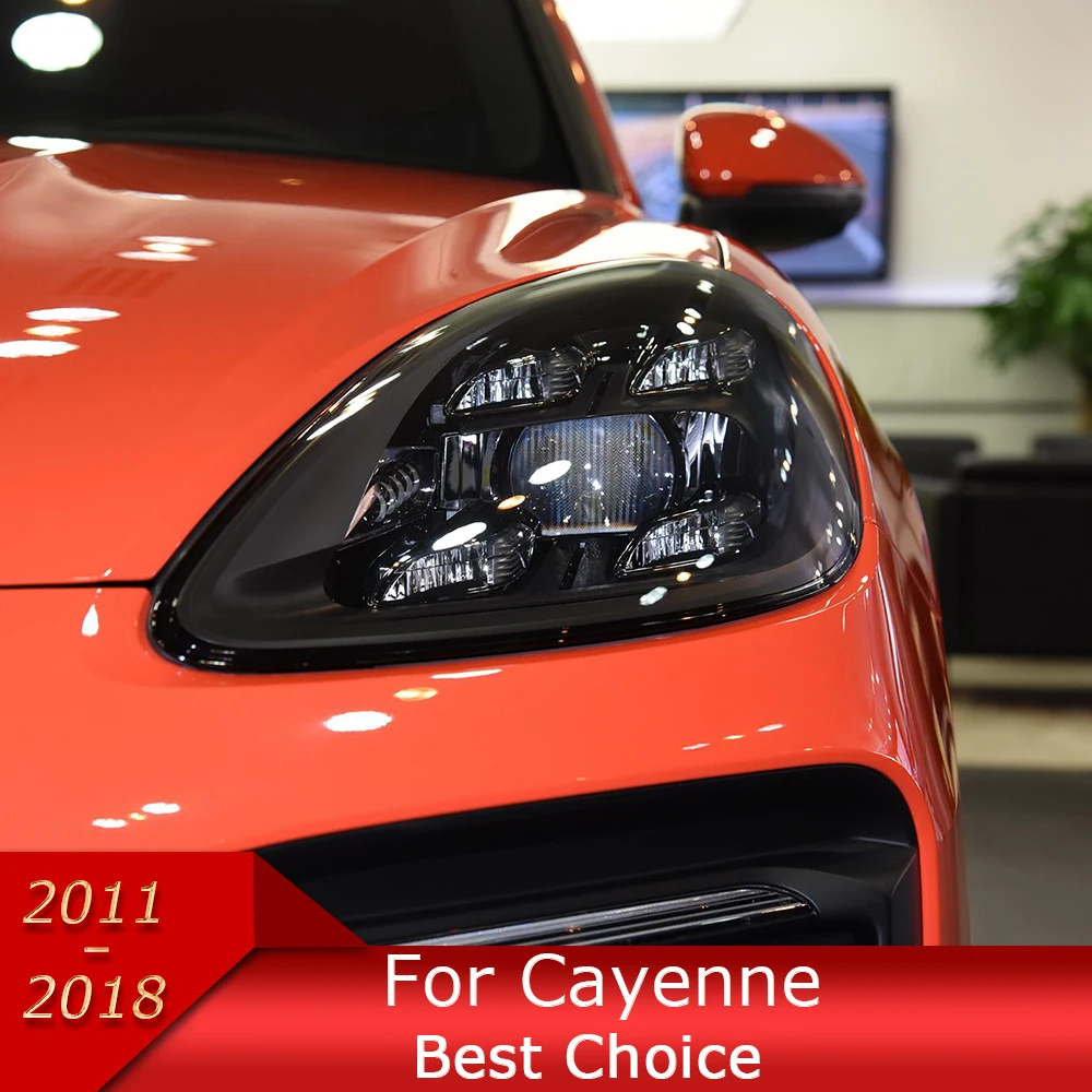 

Автомобильные фары для Cayenne 2011-2018 светодиодный Автомобильная матричная фара в сборе 958,1 958,2 обновленная модель 9Y0 инструмент для сигнальной лампы аксессуары