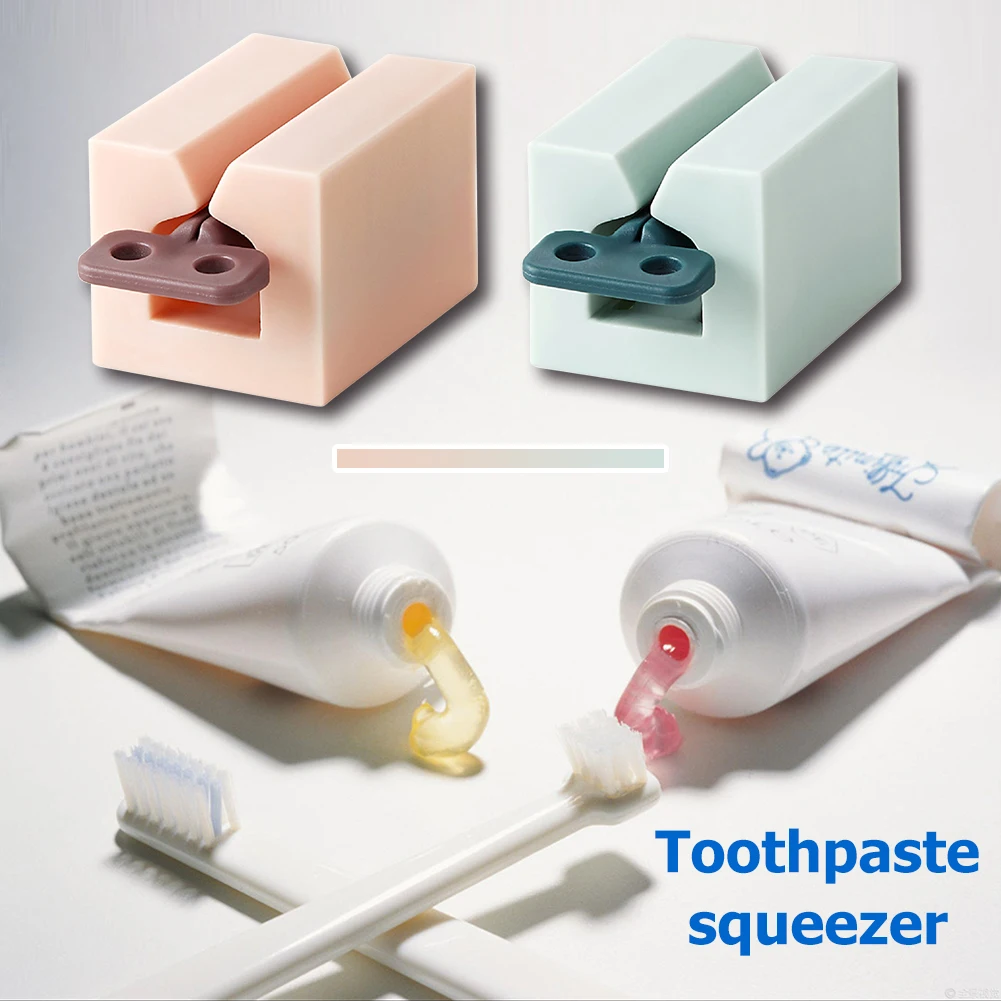 Toothpaste Squeezer Toothpaste Holder Stand Rolling Tube Manual Facial Wash Dispenser Versatile for Hand Cream