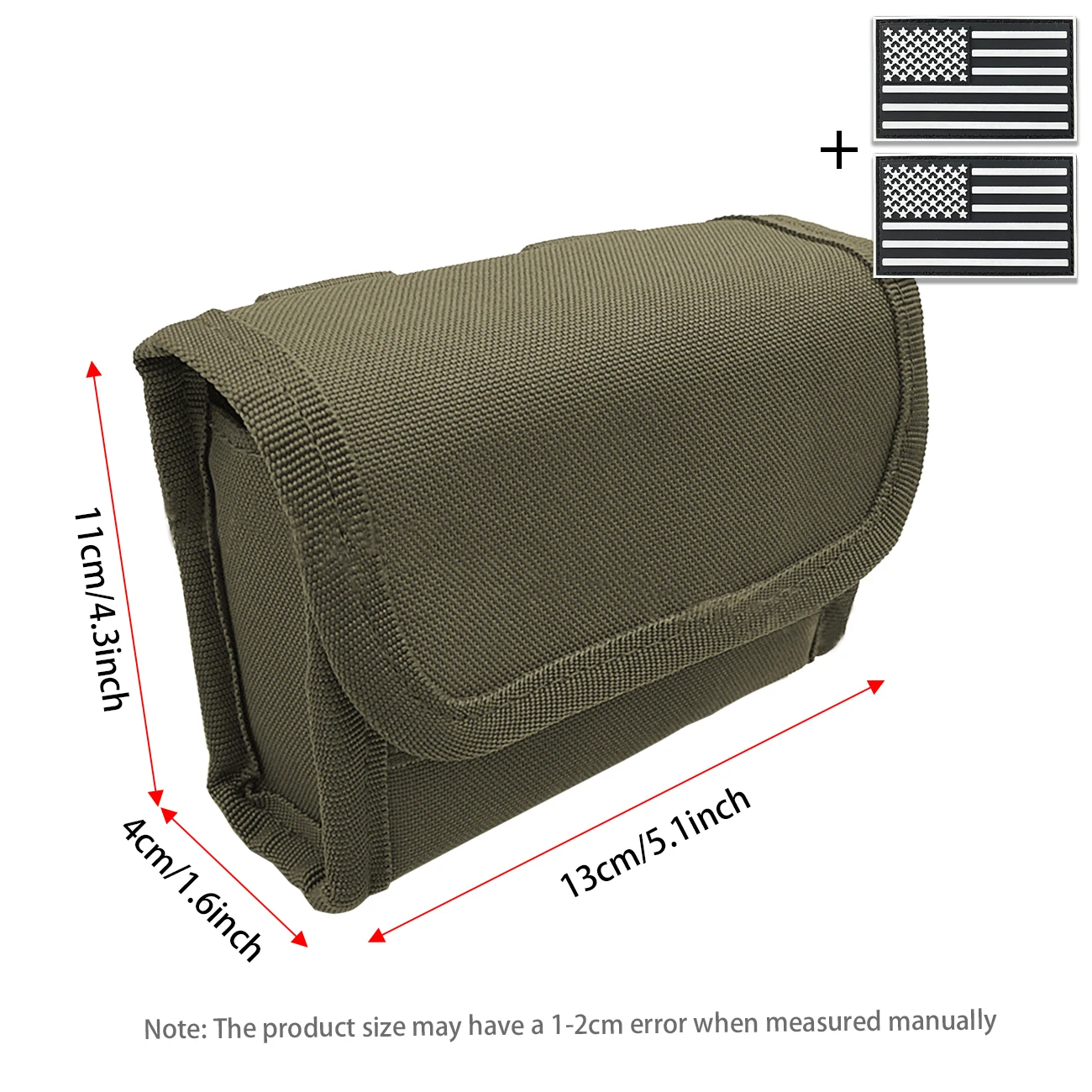 Borsa per accesso rapido all'attrezzatura, borsa portaoggetti con sistema MOLLE universale ad apertura rapida, adatta per la caccia all'aperto e altri scenari - immagine 5