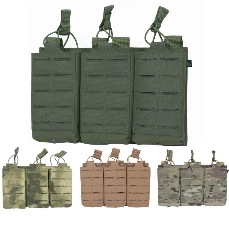 Borsa Tattica WST Per Caricatore Singolo 5.56: Accesso Veloce MOLLE Per Fucile Mimetica