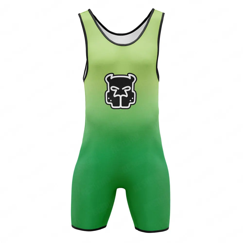Wrestling Singlet Bodysuit Men's Leotard Outfit Underwear Gym One Piece Sleeveless Triathlon Coverall Powerlifting Skinsuit Sports Suit Powerlifting Singlet