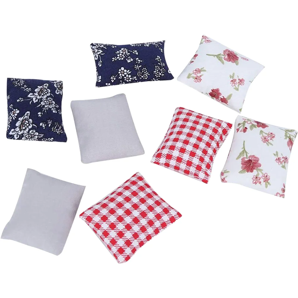 

Adorable Pillow Model Wear-resistant Fake Accessories Mini House Decor Mini Couch