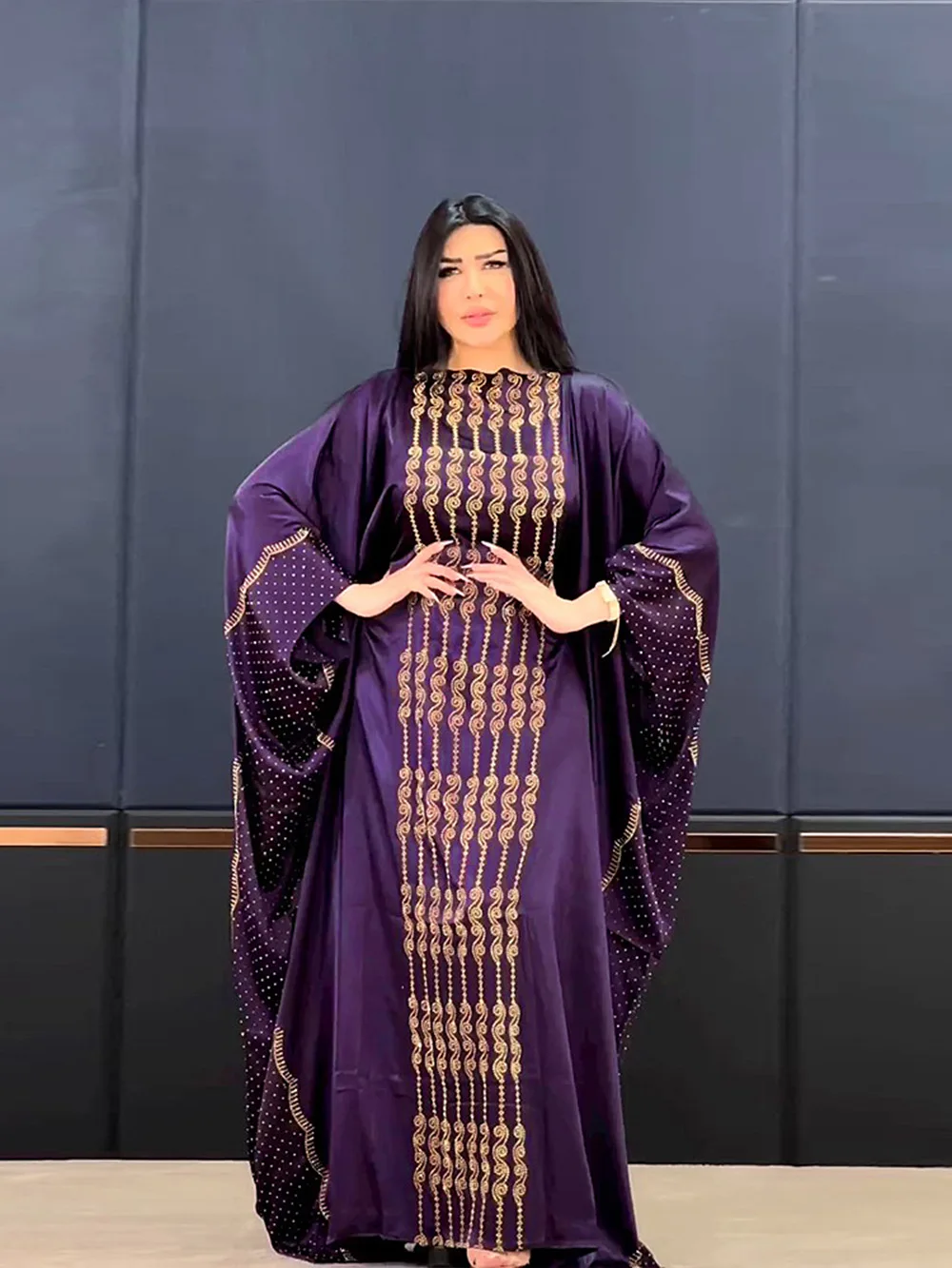 

Dubai Luxury Abayas African Dresses for Women Muslim Wedding Evening Party Gown Plus Size Nigerian Dashiki Bazin Rich Robe