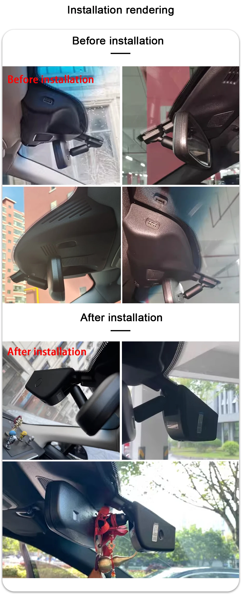 Description Picture 3 of itemCar Video Recorder Night Vision UHD 4K 2160P DVR Dash Cam for Ford Explorer Maverick Expedition Escape Kuga U502 U625 U553 P758