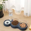 New  design hot sell Automatic Feeder 3-in-1 Drinking Environmental Protection Plastic and Safety Pet Supplies For Cats 2
