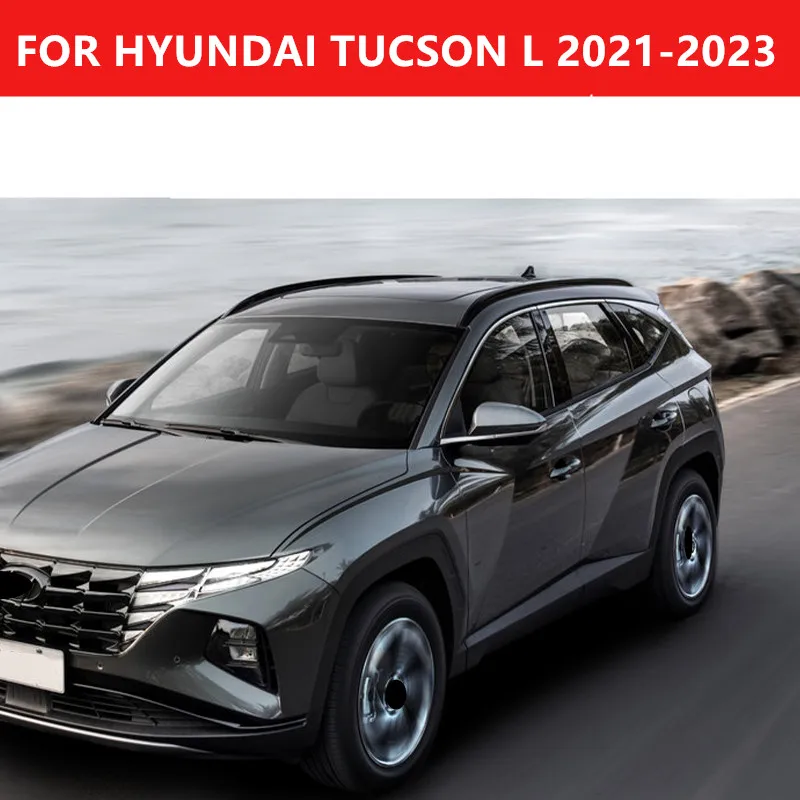 

FOR HYUNDAI TUCSON L 2021-2023 Luggage rack free punch roof frame exterior modification High quality durable auto Accessories
