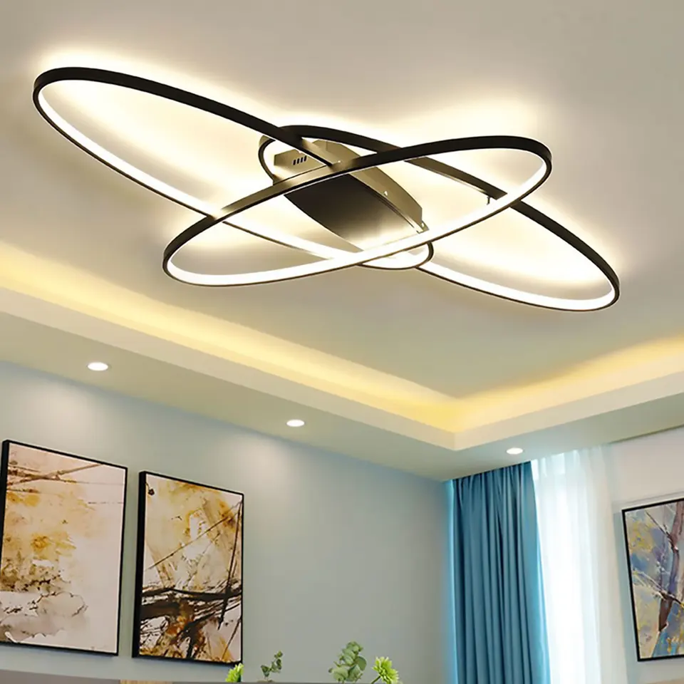 Dimmable Modern LED Ceiling Pendant Light Fixture