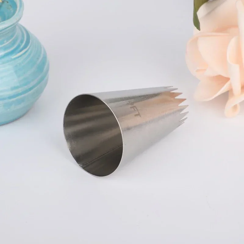 Cake Decorating Tip Set Cake Icing Nozzles Baking Nozzle Set Cake Decorating Nozzle Set 1pc Large Icing Piping Nozzles Russian Nozzles Pastry Tips Cookies Cake Decorating Tools Tips Cream Fondant Pastry #9FT