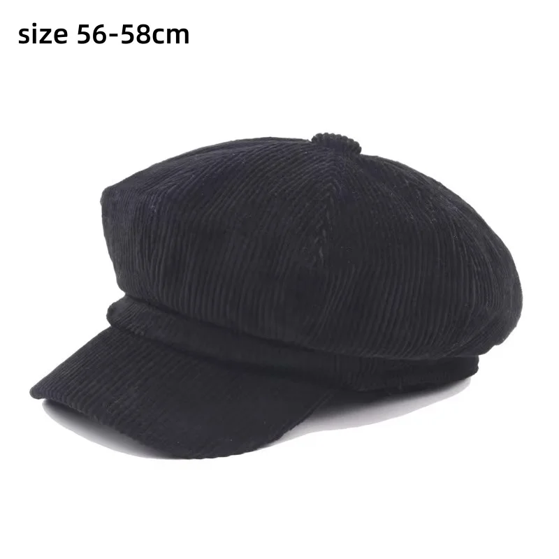 Newsboy Cap Beret Female Hats for Women Octagonal Cap Painter Hat Vintage England winter hats women berets vintage hats