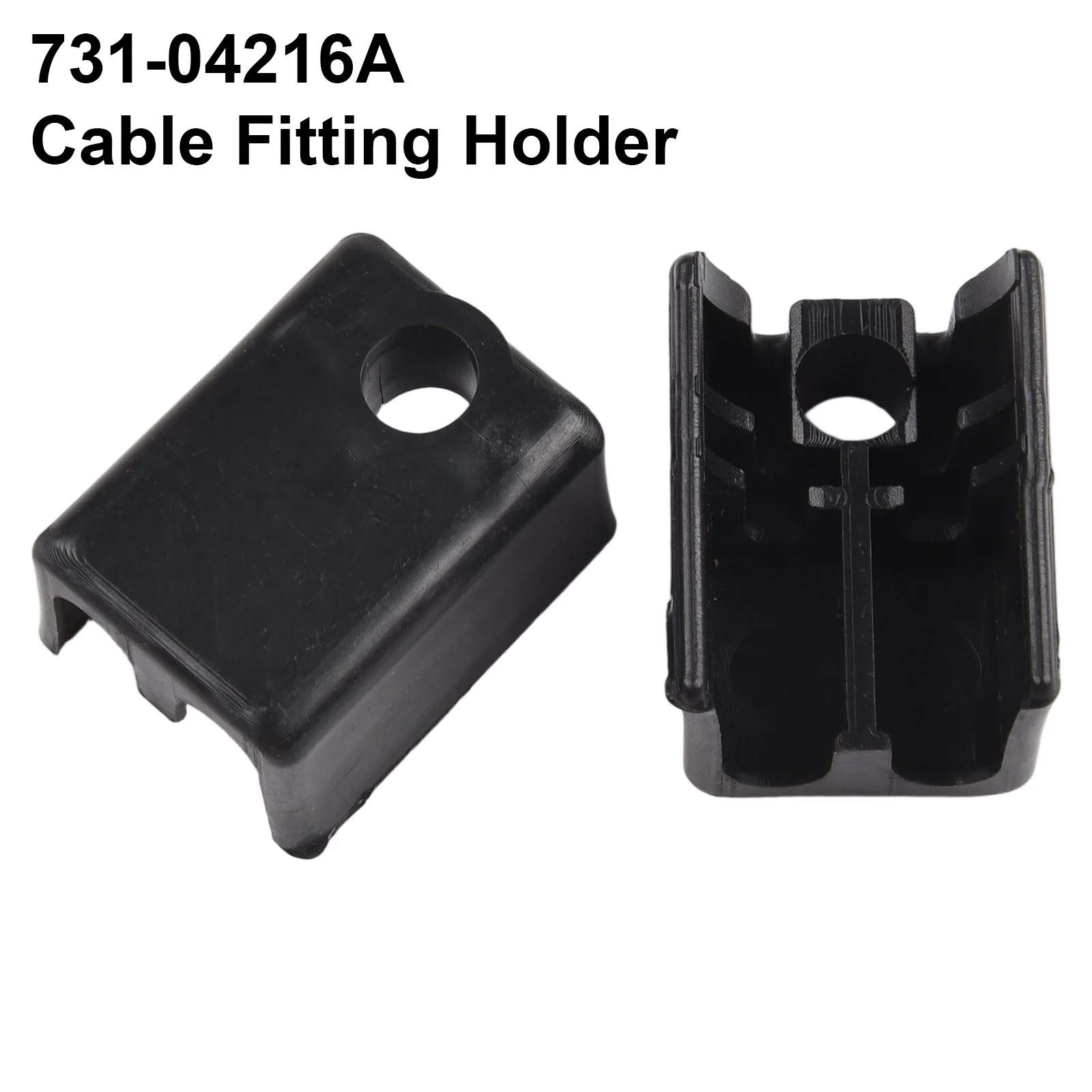 Dual Cable Fitting Holder for TroyBilt and For Yard Machines 73104216 for Reliable Outdoor Equipment Maintenance