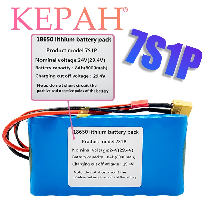 7S1P 29.4V 8.0Ah 29.4V 8000mAh Lithiumion Battery Pack for Small