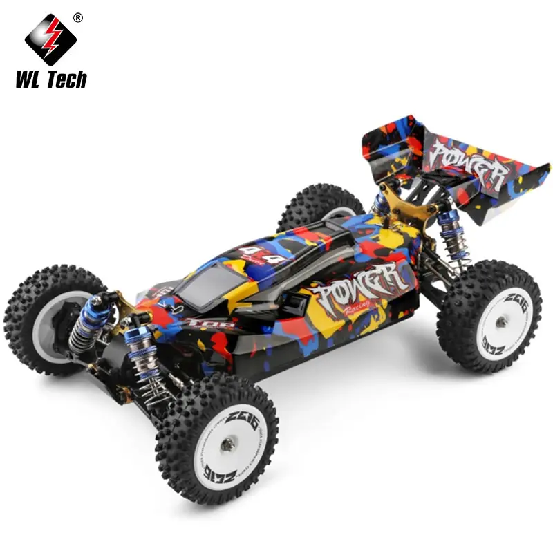 WLtoys WL 124007 V8 1:12 4WD 75KM/H RTR RC Racing Car One Hand Remote Control Brushless Off-Road Drift Toys Adults Boy Kids Gift 3