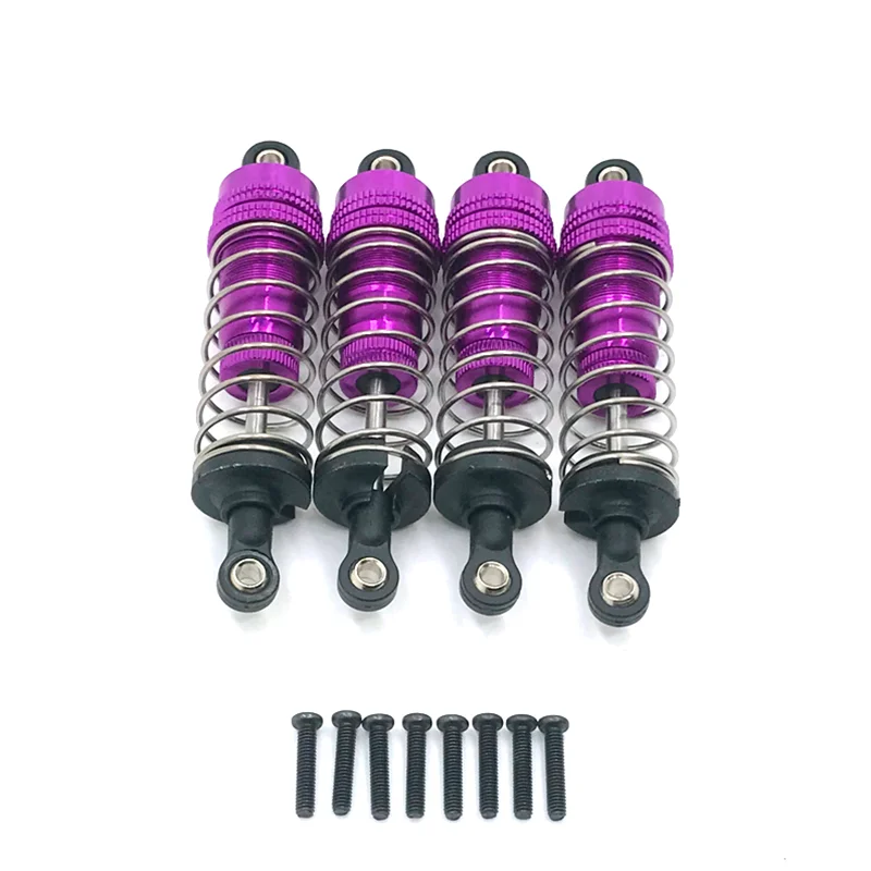 4PCs/1set Metal Shock Absorber for Wltoys 124019 144001 RC Car