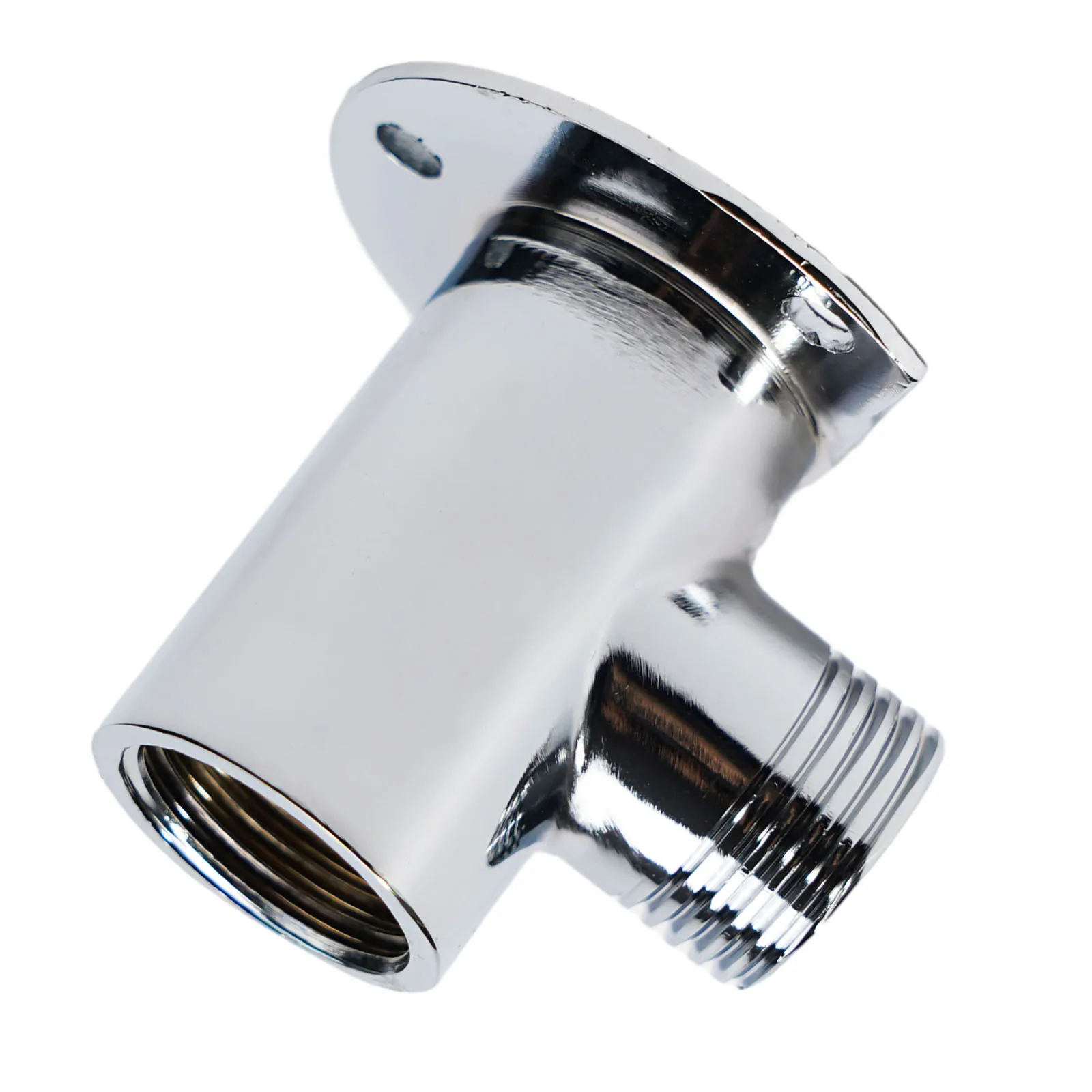 

Mount Base Stainless Steel Shower Bottom Hose Wall Mounted Shower Head Extension Bathroom Fixture Accessories And Parts