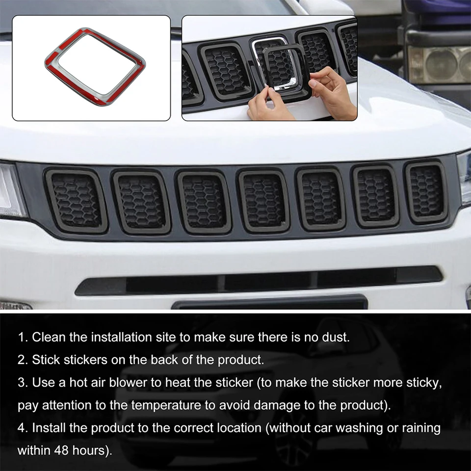 Textured Front Lower Bumper Cover For 2017-2021 Jeep Compass - Direct Fit Replacement 3 thumbnail image