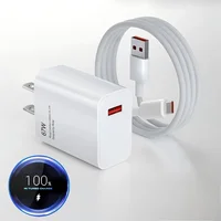 Fast Travel Charger with USB Port Quick Charger for Xiaomi 100-240V, USB Charger Adapter, Versatile Charging Hub, 8