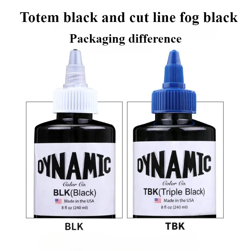 Dayanne TBK Totem Tattoo Color Black Ink Pigment Cut Line Hit Fog Tattoo Triple Black Professional Ink Accessory Tool New