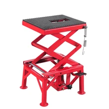  Hydraulic Pressure Jack Motorcycle Lift Table 150kgs Capacity Height34-86cm 