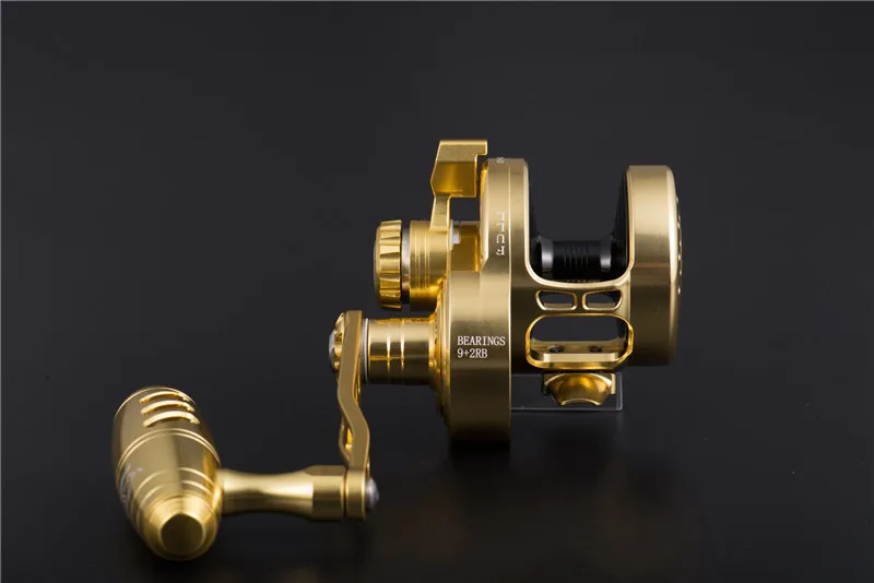 MADOX Angeln Reel 11BB Salzwasser Trommel Rad Langsam Jigging Reel Max Drag 40KG Drag Sound – Detail 4