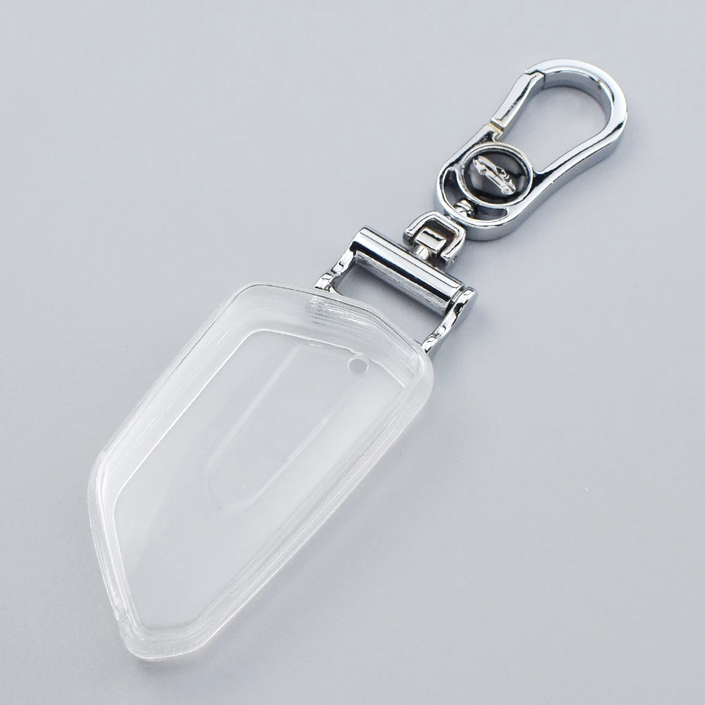 Sleek Transparent Car Key Case Cover