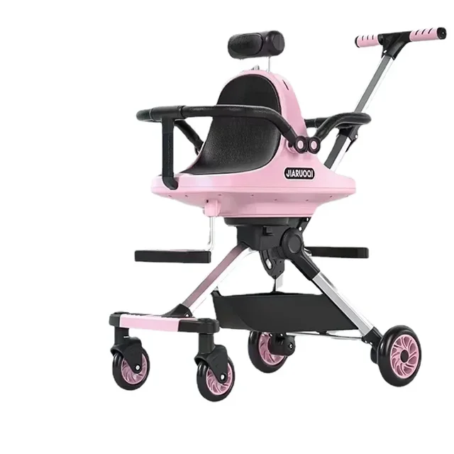 Double Folding Baby Stroller 4
