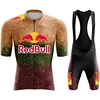 Men's Mtb Cycling Pants Equipment Man 2024 Bib Bikes Red Bull Bike Clothing Jerseys Team Jersey Set Shorts Laser Cut Costume Gel 6
