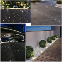 LED Mini Garden Spotlight Wall Light IP67 Waterproof Underground Light for Lawn Patio Yard Walkway Patio Stair Step Deck Lamp 2