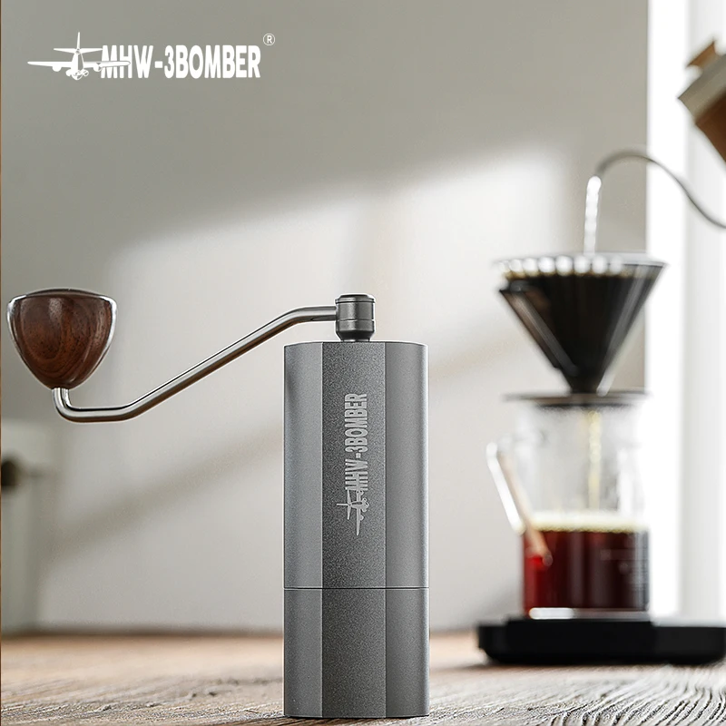 

Coffee Bean Grinder Manual Hand Coffee Grinder Conical Stainless Steel Burrs For 1-2 Persons Grinding Machine For Drip Coffee