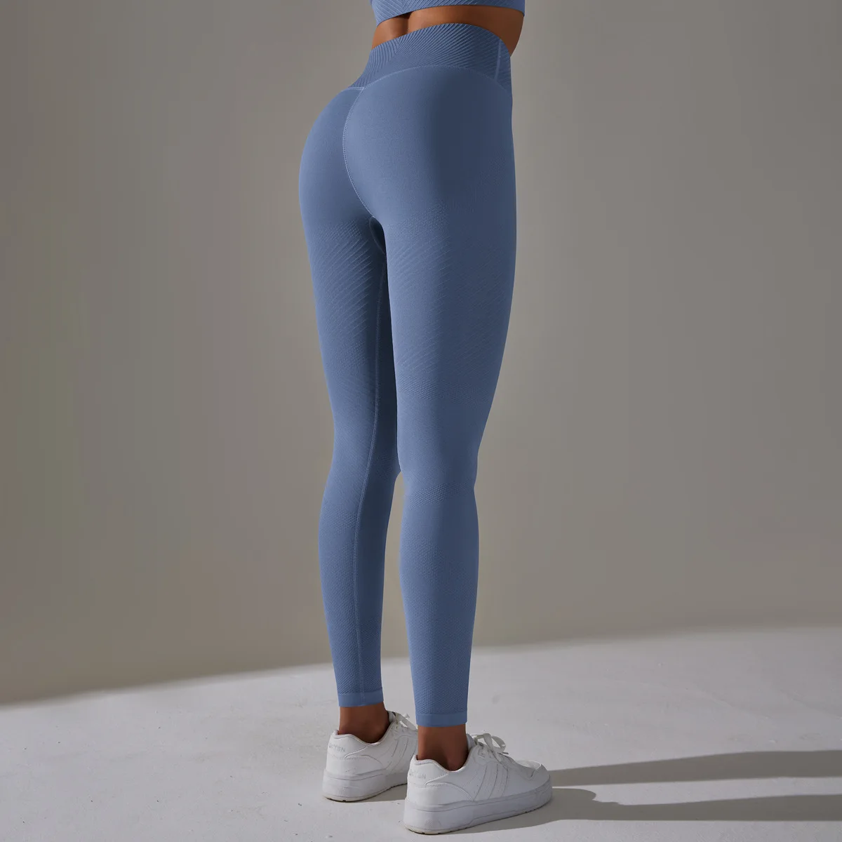 2023 New Women Yoga Leggings Pcheebum Gym Tight Quick Dry Push Up Slim Pants Female Fitness Sport Seamless High Waist Leggings