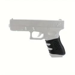 Tactical Pistol Anti-Slip Rubber Grip Glove (Black)