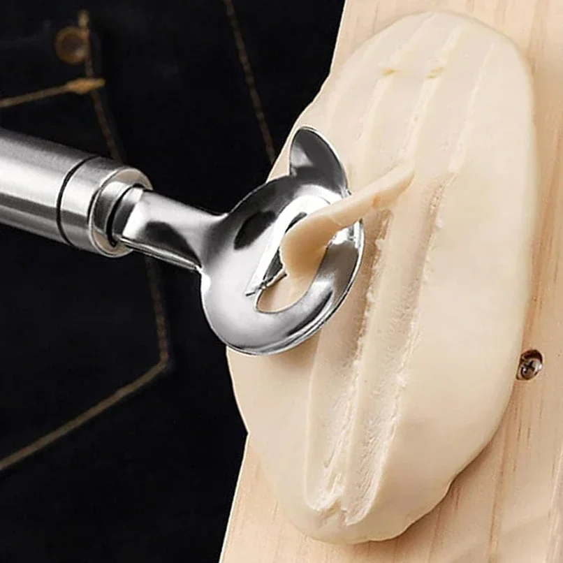 Sliced Noodles Peeler Knife 304 Steel Manual Dough Cutter Manual Wide Mouth Noodle Cutters Cooking Pasta Tools Kitchen Gadget