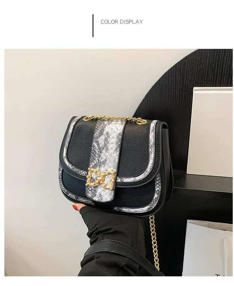 2023 New Hot Selling Trend Women's Bag Snake Skin Crossbody Bag Women's Bag Small Bag Women's Shoulder Bag_voghion.com