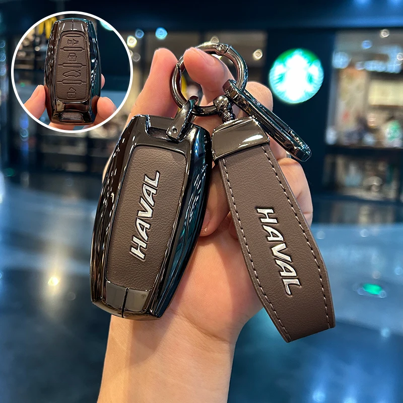 Key Case For Haval F7x H6 Jolion Joico Jollein F7H Dargo Car Key Cover Keychain