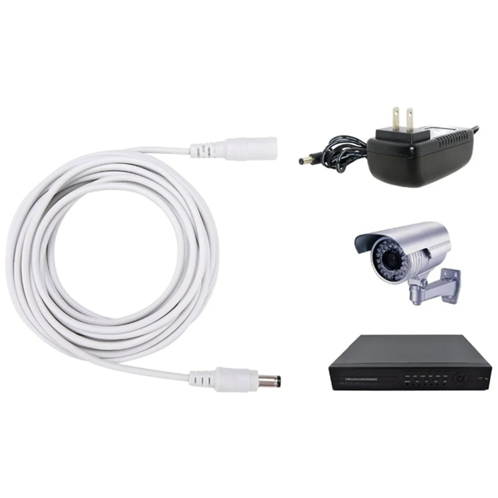 DC 12V Power Adapter Extension Cable 3M/5M/10M/15M/20M/30M DC Male Female Connector For CCTV Security Camera power extension cable